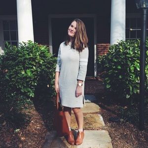 J. Crew sweatshirt dress